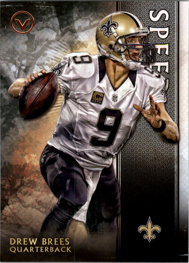 2015 Topps Valor Speed #59 Drew Brees - FB