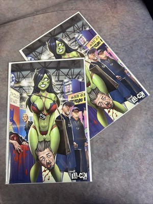 NM Zombie Tramp ill-con 2025 Exclusive Set Dan Mendoza Ezequiel Dominguez