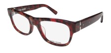 NEW BOBBI BROWN THE ADDISON EYEWEAR FULL-RIM 48-18-135 RED 8Q8 PLASTIC WOMENS
