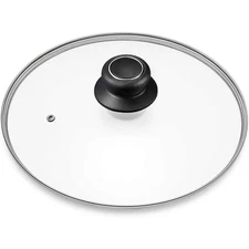 12 Inch Glass Lid for Frying Pan, Fry Pan, Skillet, Pan Lid, Fits Lodge 12 Inch