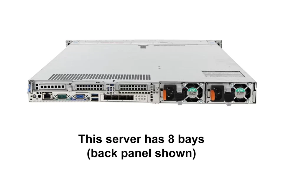 Dell PowerEdge R640 Server 2x Gold 6148 = 40 Cores H730P 128GB RAM 2x 1TB SSD - Image 4 of 4