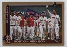 2025 Topps Series 1 Gold 687/2025 Boston Red Sox #264 8mm