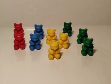10 Lakeshore Learning Plastic Bears Counters Counting Color & Sorting Toy Math