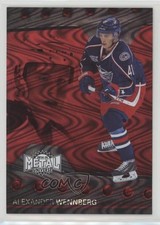 2014-15 Fleer Showcase Metal Universe PMG Red 43/100 Alexander Wennberg #39 0d9