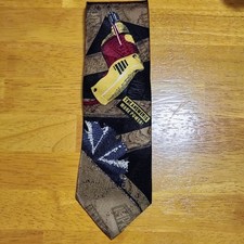 Vintage 1995 Home Improvement Necktie Tim Taylor More Power Tool Time Binford