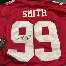 ALDON SMITH Hand Signed Autograph San Francisco 49ers Jersey #99