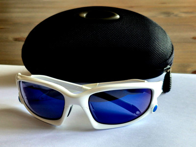 Oakley Split Jacket Ice Iridium Racing Jacket Jawbone Radar Zero Kato Sutro Rare