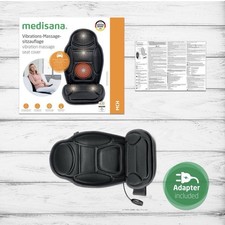Medisana MCH Vibrations Massagesitzauflage Wärmefunktion Rückenmassagegerät