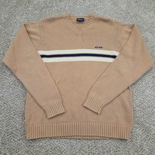 Vintage Peak Performance Mens Ski Knit V Neck...
