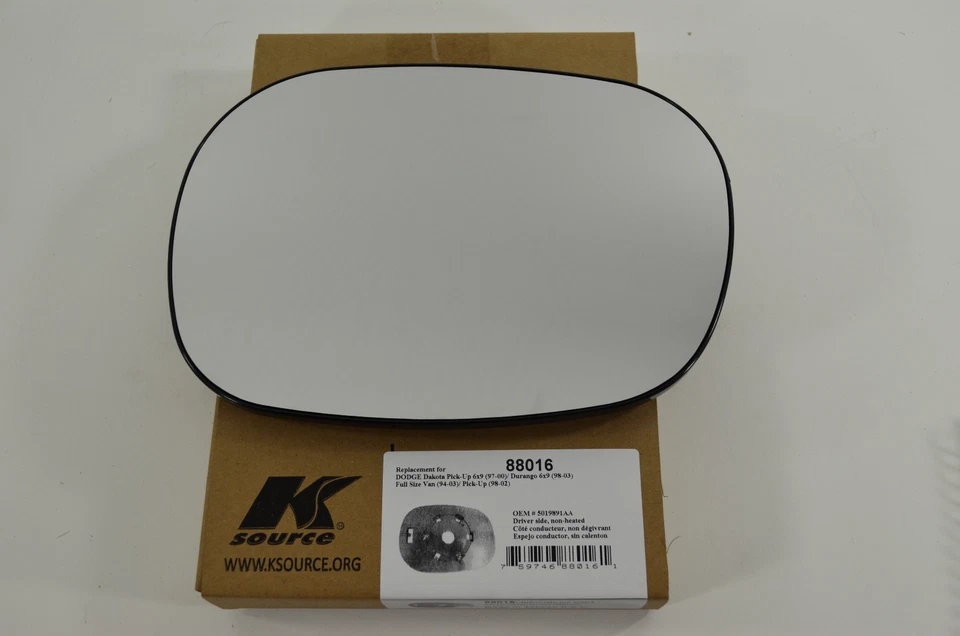 Conjunto de vidro de substituição para 97-00 Dakota/ Durango, 6 x 9, LH - Imagem 4 de 4