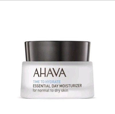 AHAVA Time to Hydrate Essential Day Moisturizer 1.7 oz / 50 ml NIB!  