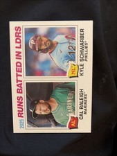 2026 Topps Heritage #3 Kyle Schwarber/Cal Raleigh Phillies Mariners Fast Ship!!