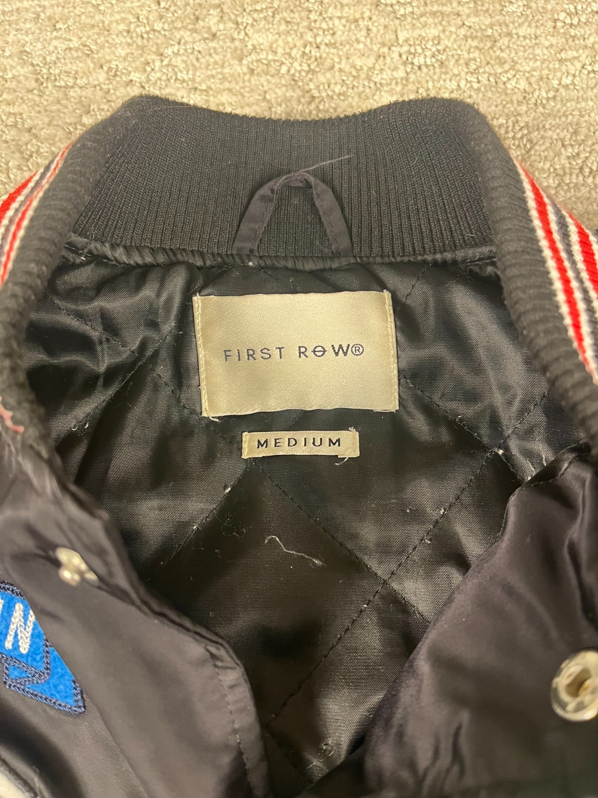 First Row Varsity Jacket Multicolor - image 5