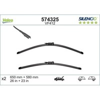 Wischblatt Valeo 574325 Silencio Flat Blade Set FüR Mercedes Benz Mercedes Benz