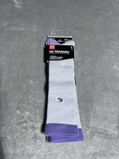 2-Pair Under Armour UA Training Girls Knee High Socks Size 13K-4Y 15