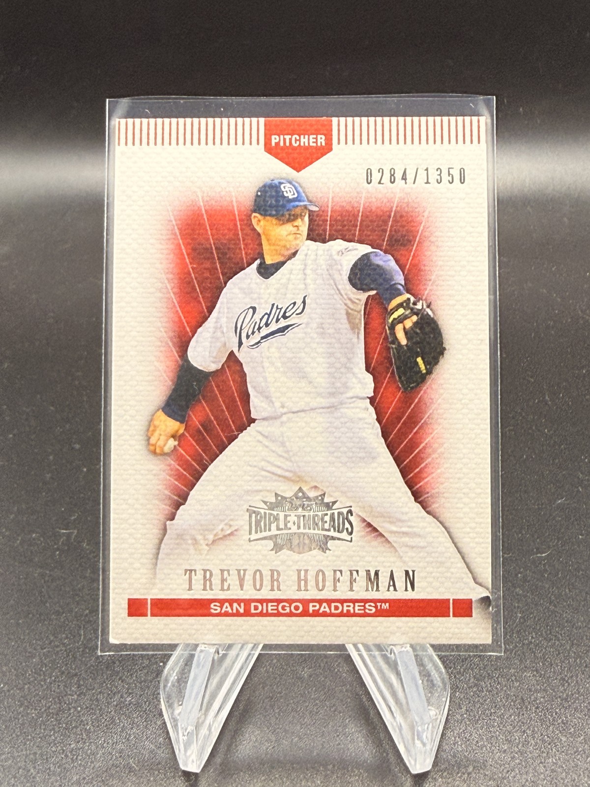 2007 Topps Triple Threads #37 Trevor Hoffman #/1350 San Diego Padres