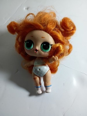 LOL Surprise Remix Hair Flip Soul Babe Doll Big Red Orange Hair Retro - Tested
