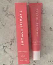 Summer Fridays Lip Butter Balm in PINK sugar color new 15g