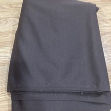 Chocolate Color Polyester Double Knit Fabric BTY/60 W
