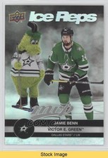 2023-24 Upper Deck MVP Ice Reps Jamie Benn Victor E Green #IR-13 READ 8tn