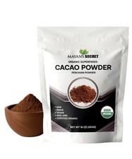 1 LB 16 OZ USDA Organic Raw Cacao Powder,100 Pure, ALL NATURAL