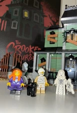LEGO Store Set Of 3 BAM Build A Minifigure Halloween 2025 Ghost Mummy Witch Cat