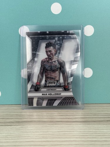 2026 Stadium Club Max Holloway Triumvirate Die Cut Insert Card