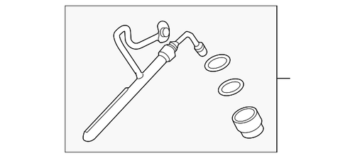 Genuine Ford 2011-2016 Ford - Pressure Hose BC3Z-3A719-L - Picture 1 of 4