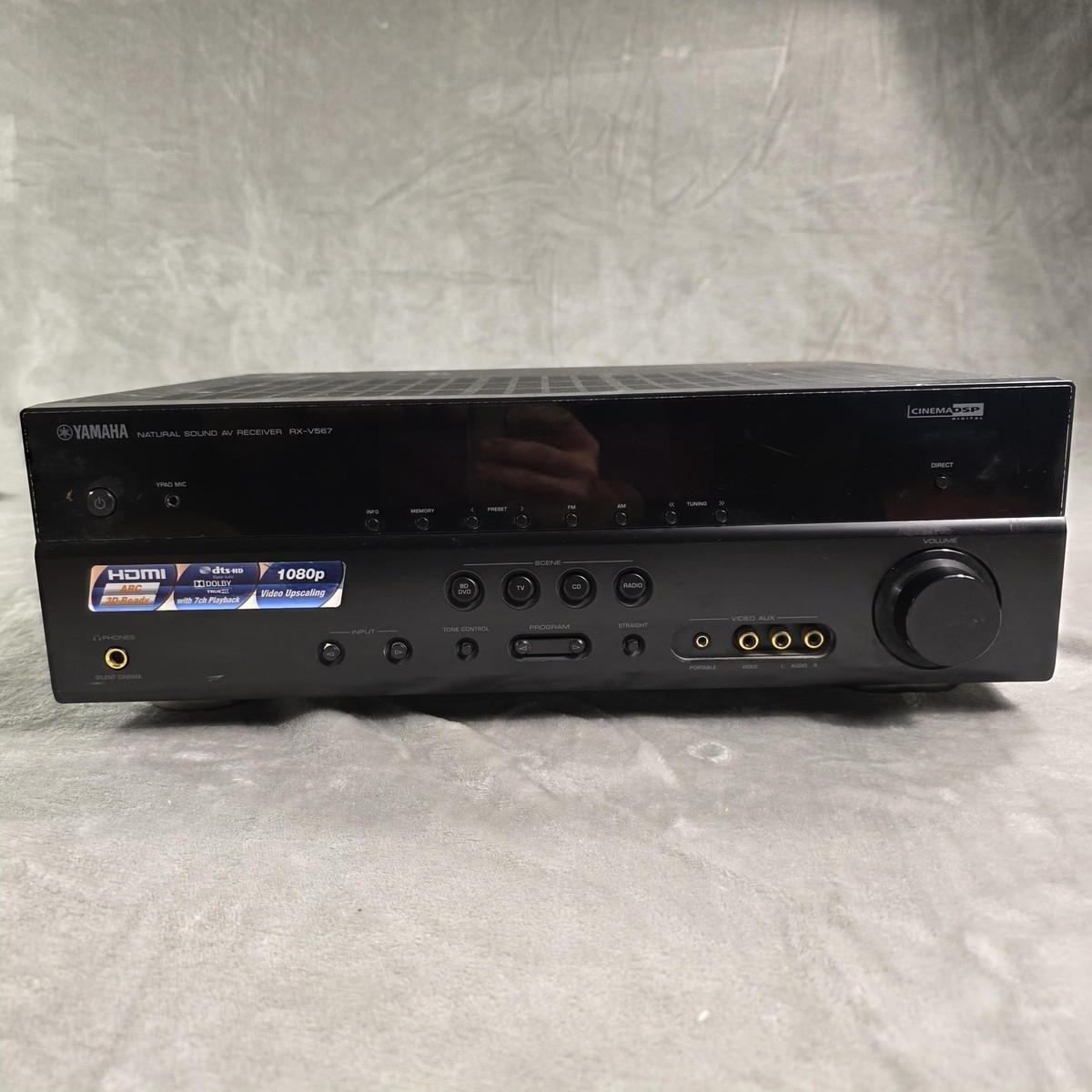 Yamaha RX V567 7.1 Channel 150 Watt Receiver for sale online | eBay