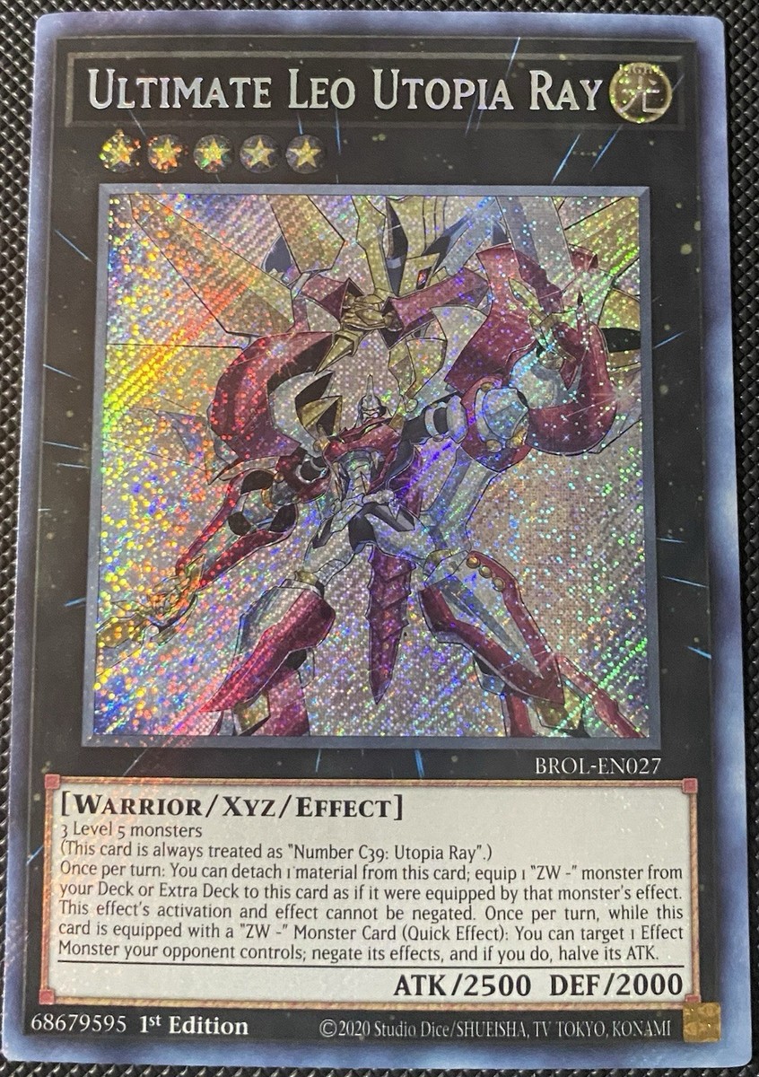 Ultimate Leo Utopia Ray BROL-EN027 Brothers of Legend 1st Edition for sale  online | eBay