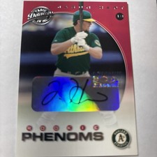 2001 Donruss Class Of Phenoms Rookie [#050/625] Jason Hart #233 Auto