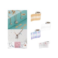 Schmuck-Preisschilder-Aufkleber, 1 Rolle, 500 St&uuml;ck, f&uuml;r Kleidung,