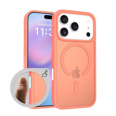 For iPhone 17 Pro Max 16e 15 14 13 12 11 Frosted Case Shockproof Mag Safe Cover