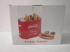 Coca-Cola Hot Dog and Bun Toaster - New In Box with Cable and Instrutions