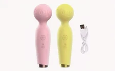 Mini handheld wireless massager. 10 modes to relieve pain and relax muscles.