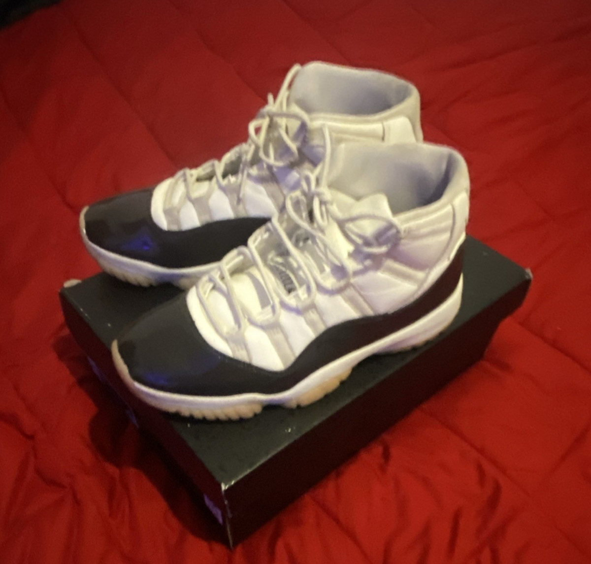 Jordan Air Jordan 11 Retro Concord 2018 White/Black High Top