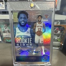 2020-21 Panini Illusions Myles Powell Rookie Autograph Knicks RS-MYP