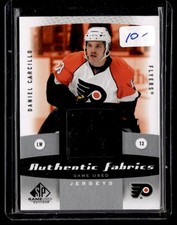 2010-11 Panini Zenith Team Logo Die Cut Jerseys Daniel Carcillo Philadelphia