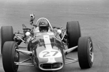 Dan Gurney Eagle T1G Climax with an onboard camera Belgian GP at S- Old Photo