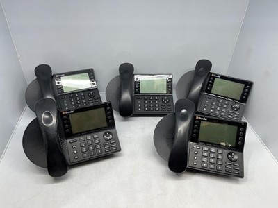 Lot of 5 Used ShoreTel / Mitel IP480 VoIP Office Phones