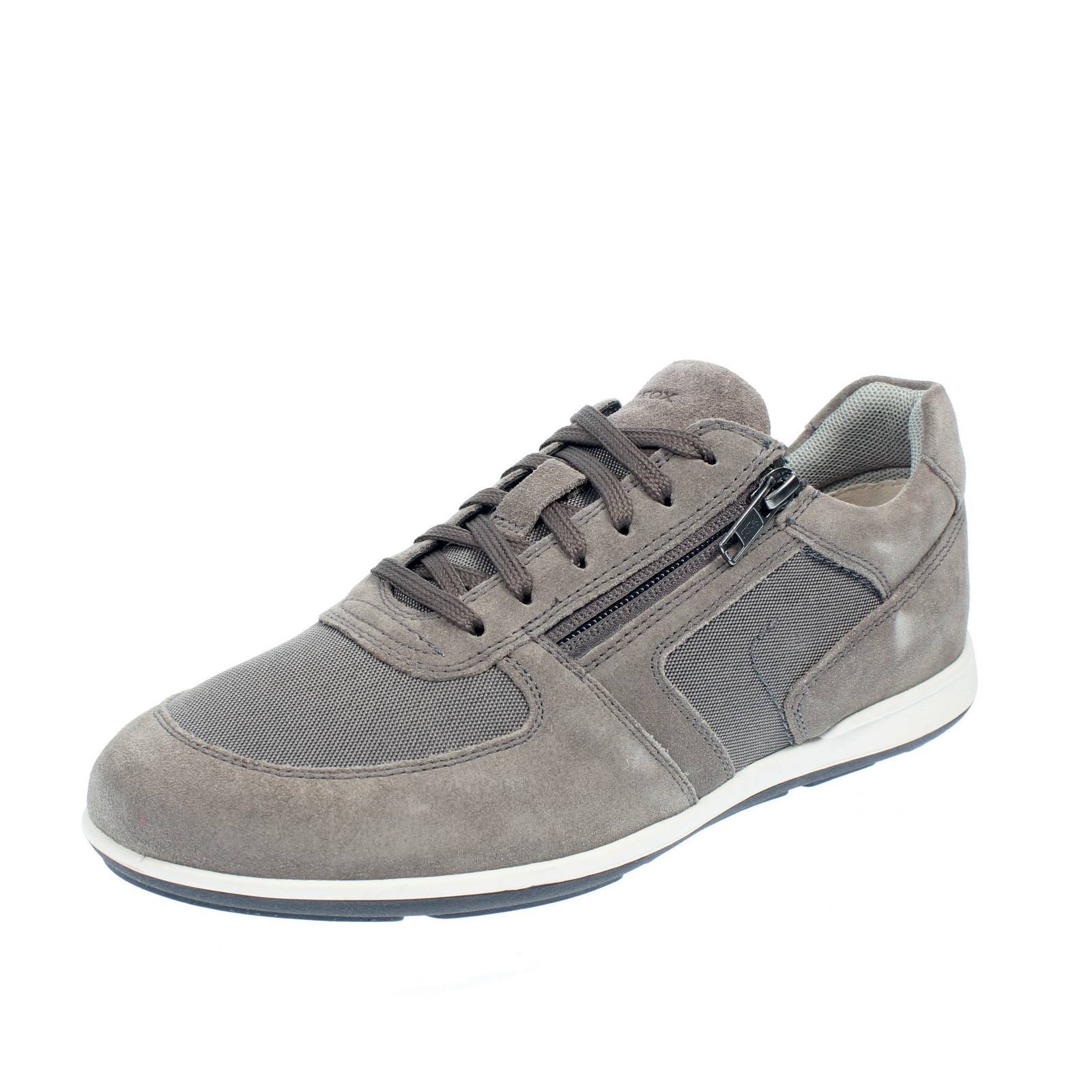 Geox Ionio - Atmungsaktive Sneaker mit Reiverschluss grau - Gre 41 265 cm Herren 17190₽