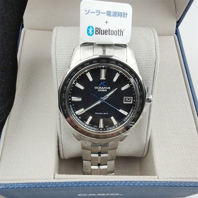 Casio OCEANUS Manta titanium solar radio bluetooth sports watch OCW-S400-1AJF