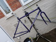 Saracen Tufftrax 1996 Purple Retro Mountain Bike Frame 26" Size Large 19 Inch