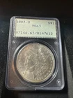 1883-O S$1 MORGAN MS63 IN A RATTLER HOLDER