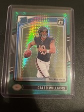 2024 Donruss Optic #201 Caleb Williams Bears Rated Rookie card RC green hyper SP
