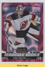 2024 O-Pee-Chee Platinum Marquee Rookies Pink Magma Isaac Poulter #240 READ 0px0