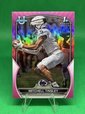 2022 Bowman Chrome U 1st Mitchell Tinsley Pink Penn State #72