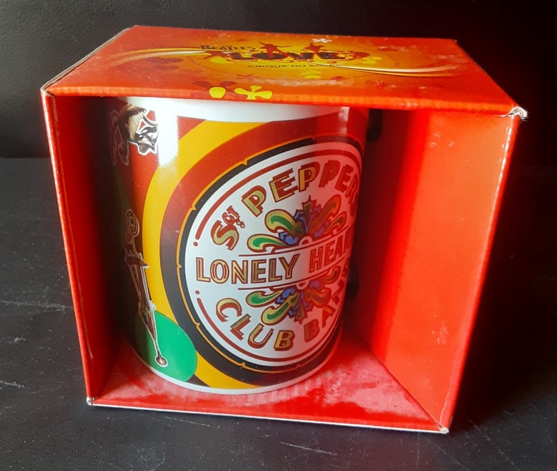 The Beatles Sgt Pepper's Lonely Hearts Club Band Coffee Mug New In Box