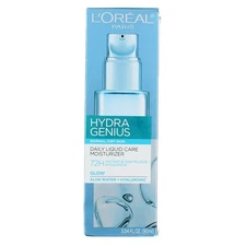 6 Pack L'Oreal Paris Hydra Genius Daily Liquid Moisturizer, Glow, 3.04 fl oz