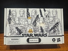 STAR WARS Vintage Collection BATTLE DROID 3.75  Action Figure 4 Pack